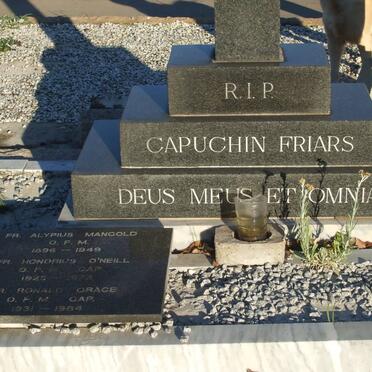 MANGOLD Alypius 1896-1949 :: O'NEILL Honorius 1925-1973 :: GRACE Ronald 1931-1984