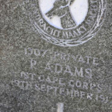 ADAMS P. -1917
