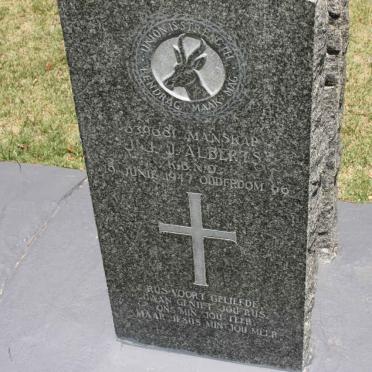 ALBERTS J.J.J. -1947