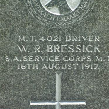 BRESSICK W.R. −1917