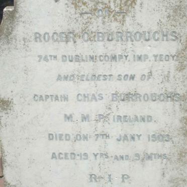 BURROUGHS Roger O. -1903