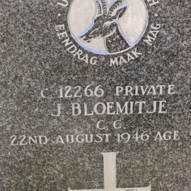 BLOEMITJE J. -1946