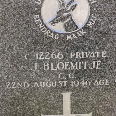 BLOEMITJE J. -1946