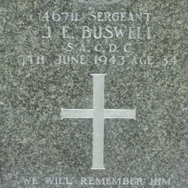 BUSWELL J.E. -1943