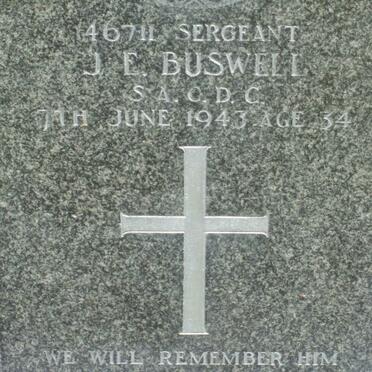 BUSWELL J.E. -1943