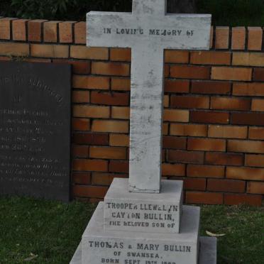 BULLIN Llewelyn Gayton 1882-1900