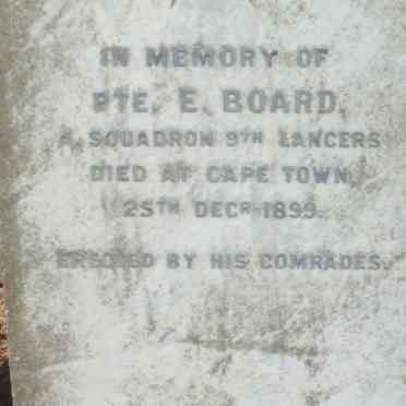 BOARD E. -1899
