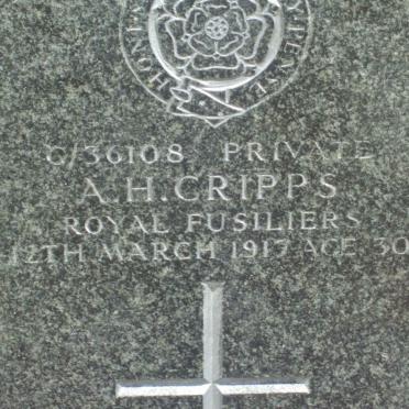 CRIPPS A.H. -1917