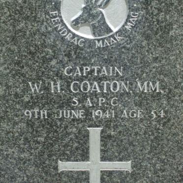 COATON W.H. -1941