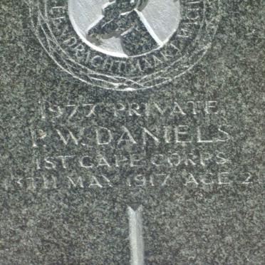 DANIELS P.W. −1917