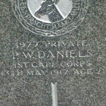 DANIELS P.W. −1917
