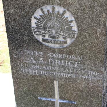DRUCE A.A. -1916