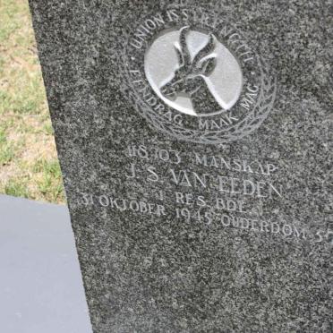 EEDEN J.S., van -1945