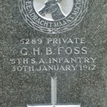 FOSS G.H.B. -1917