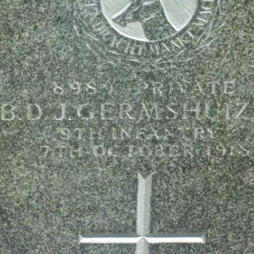 GERMSHUIZEN B.D.J. −1918