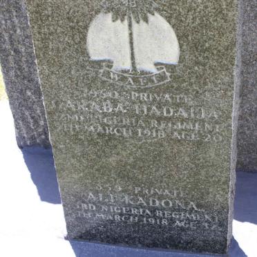 HADAIJA Garaba -1918 :: KADONA Ali -1918