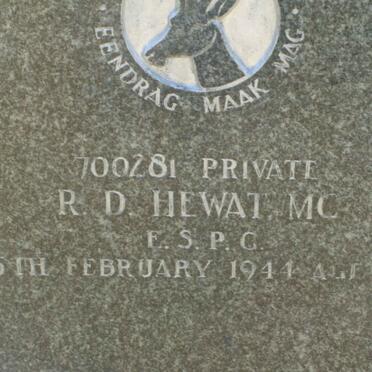 HEWAT R.D. -1944