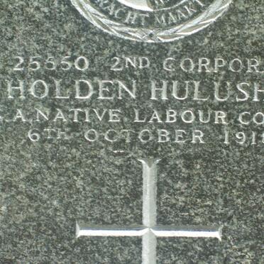 HULUSHE Holden −1918
