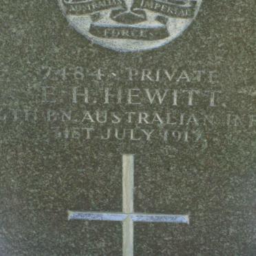 HEWITT E.H. 1917