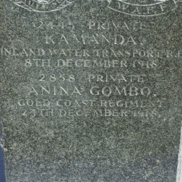 KAMANDA −1918 :: GOMBO Anina −1918
