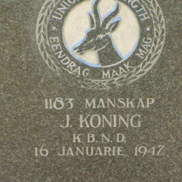 KONING J. -1942