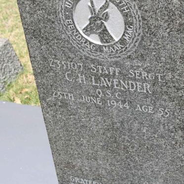 LAVENDER C.H. -1944