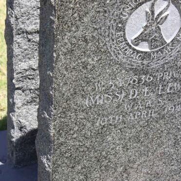 LEWIS  D.E. -1944