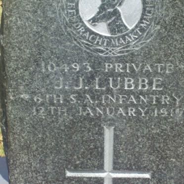 LUBBE J.J. -1917