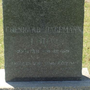 LOUW Coenraad Hagemann 1938-1959