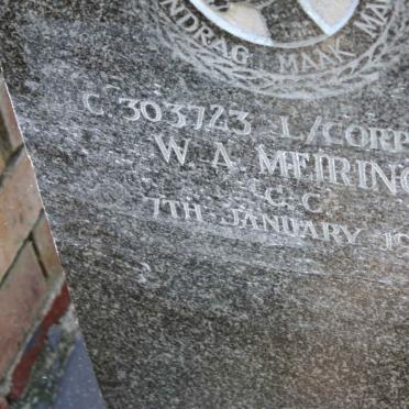 MEIRING W.A. -1945