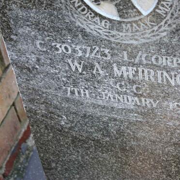 MEIRING W.A. -1945