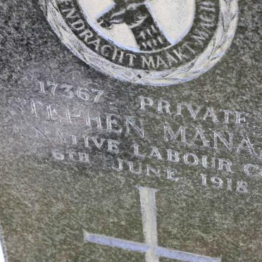 MANASE Stephen -1918