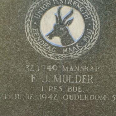 MULDER F.J. -1942