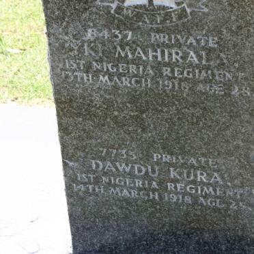 MAHIRALA Yki -1918 :: KURA Dawdu -1918