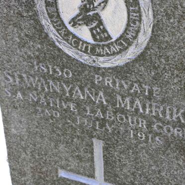 MAIRIKA Sewanyana -1918