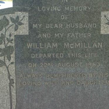 MCMILLAN William -1963