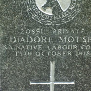 MOTSEI Diadore −1918