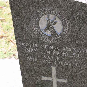 NICHOLSON C.M. -1946