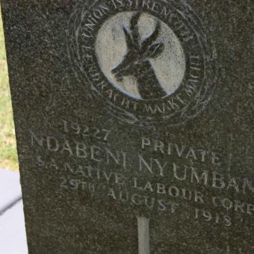 NYUMBANE Ndabeni -1918