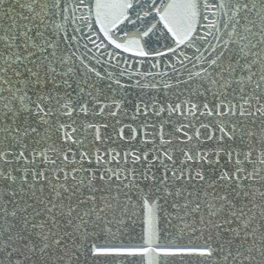 OELSON R.T. −1918