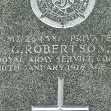 ROBERTSON G. -1918