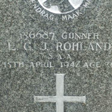 ROHLAND L.G.J.  −194?