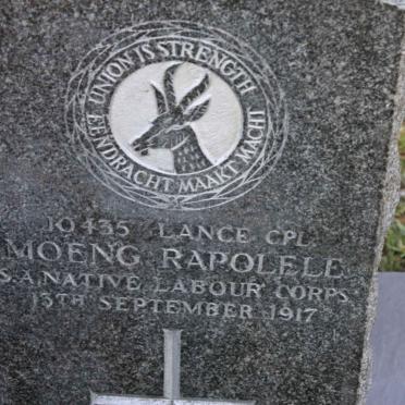 RAPOLELE Moeng -1917