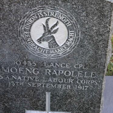 RAPOLELE Moeng -1917