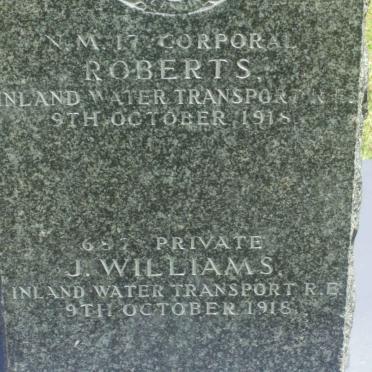 ROBERTS −1918 :: WILLIAMS J. −1918