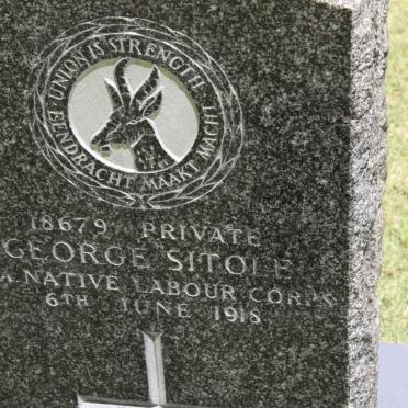 SITHOLE George -1918