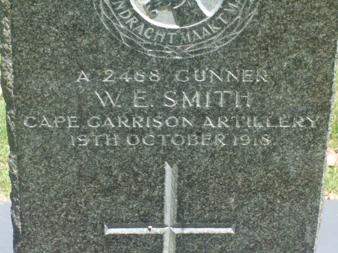 SMITH W.E. −1918
