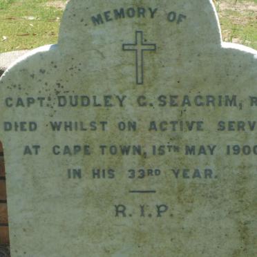 SEAGRIM Dudley G. -1900