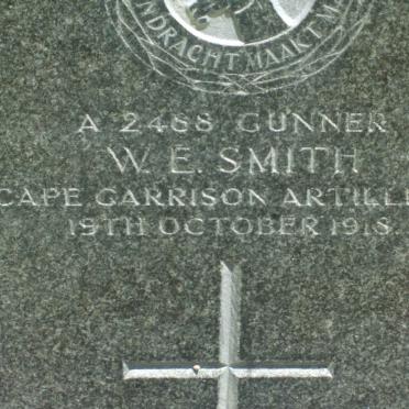 SMITH W.E. −1918