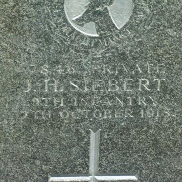 SIEBERT J.H. −1918